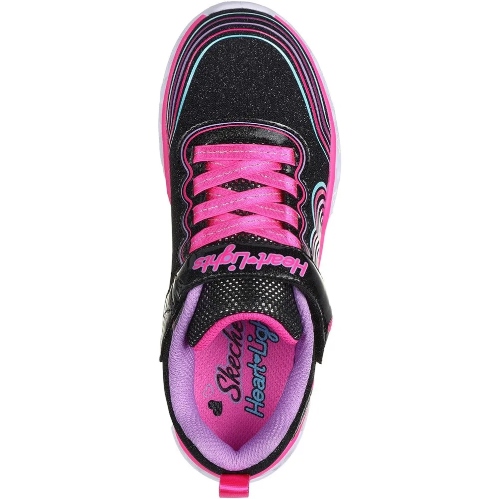 Skechers Heart Lights Retro Hearts Trainers