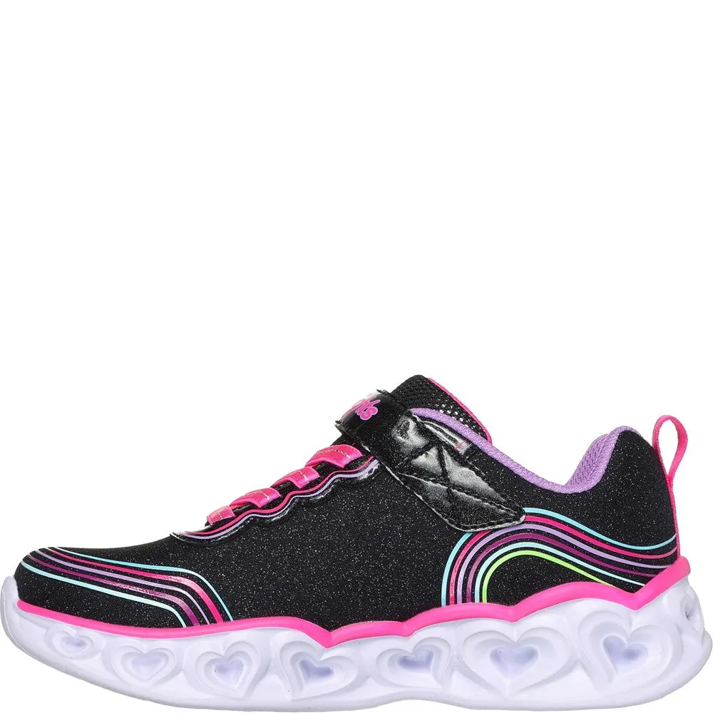 Skechers Heart Lights Retro Hearts Trainers