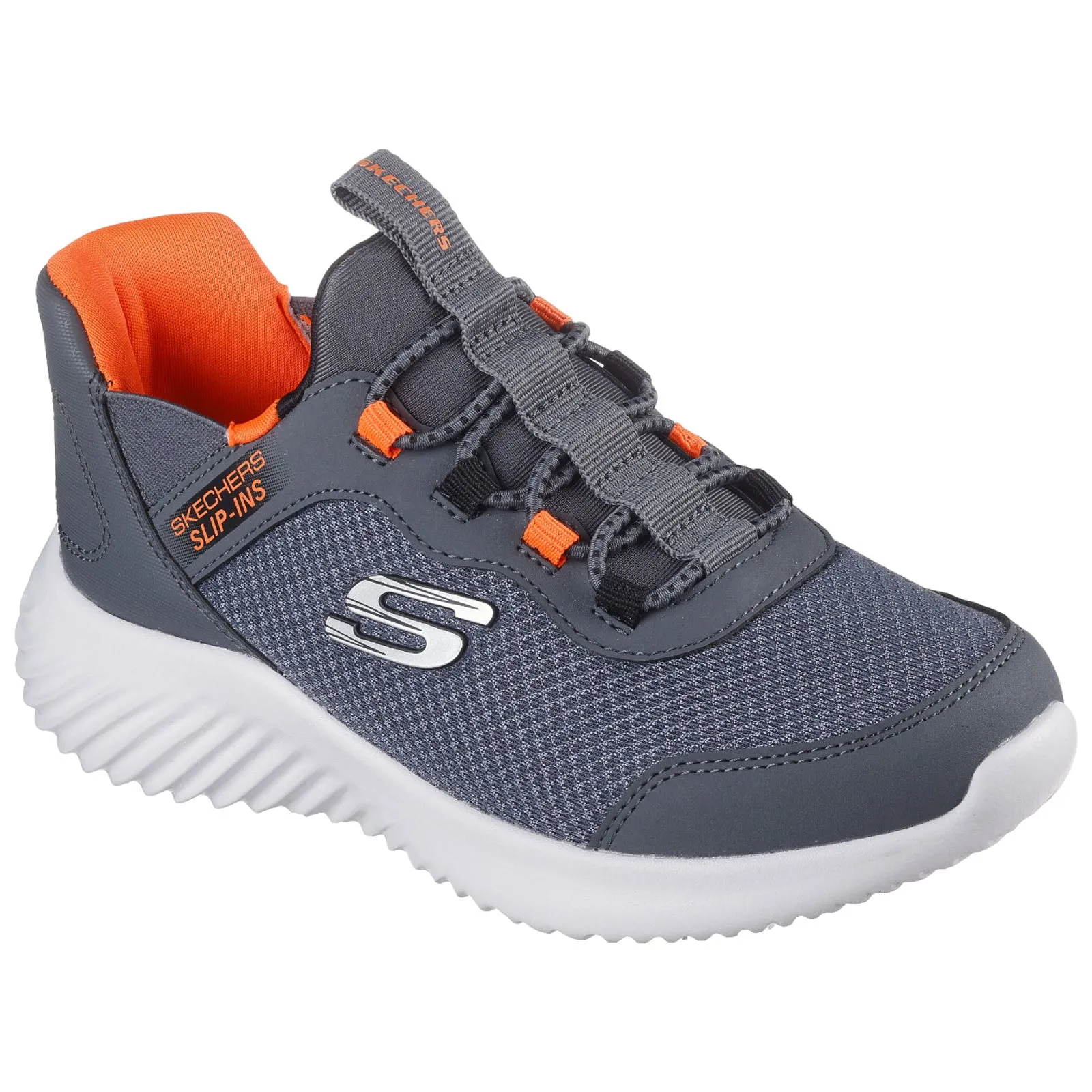 Skechers Junior Bounder Brisk Burst Slip-Ins Trainers