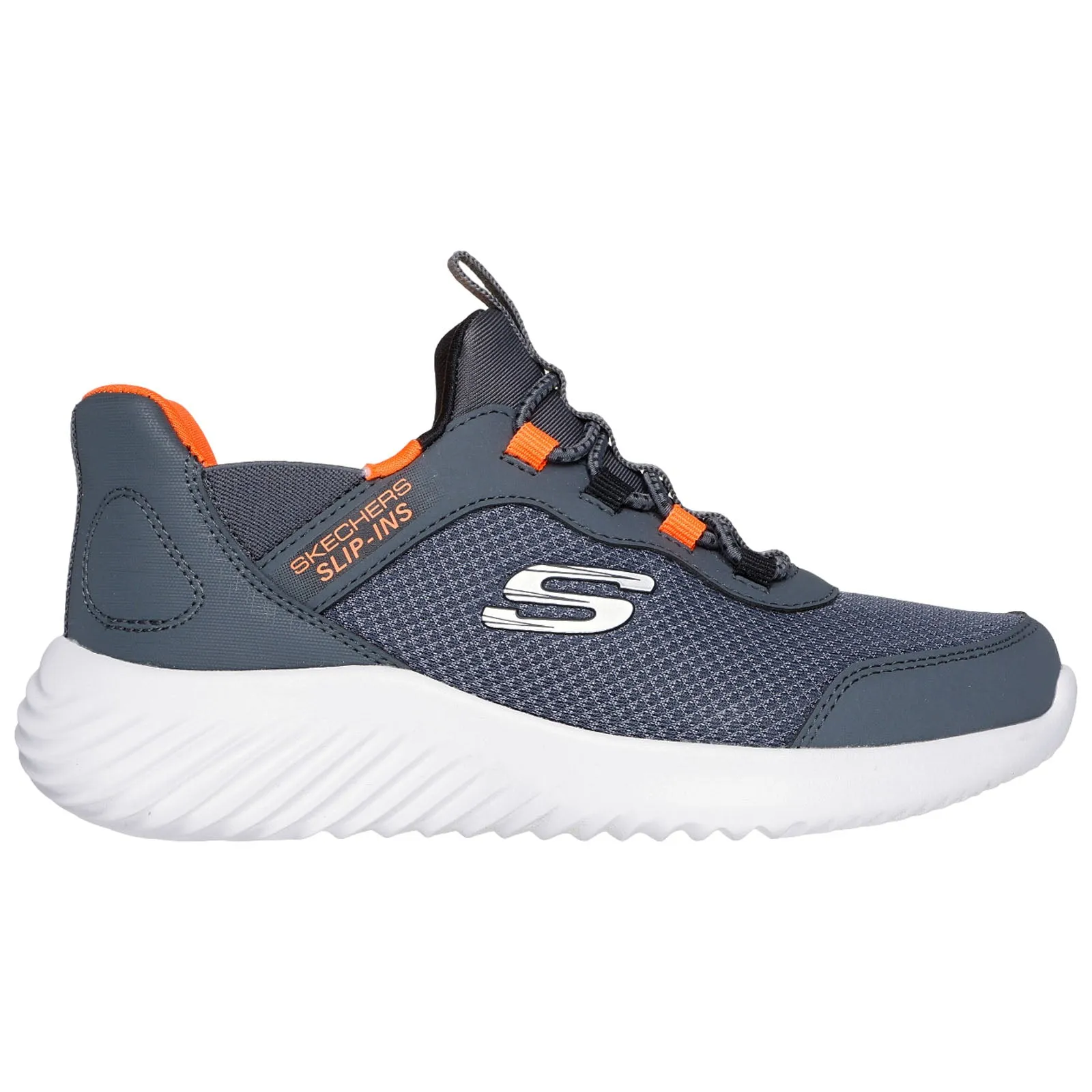 Skechers Junior Bounder Brisk Burst Slip-Ins Trainers