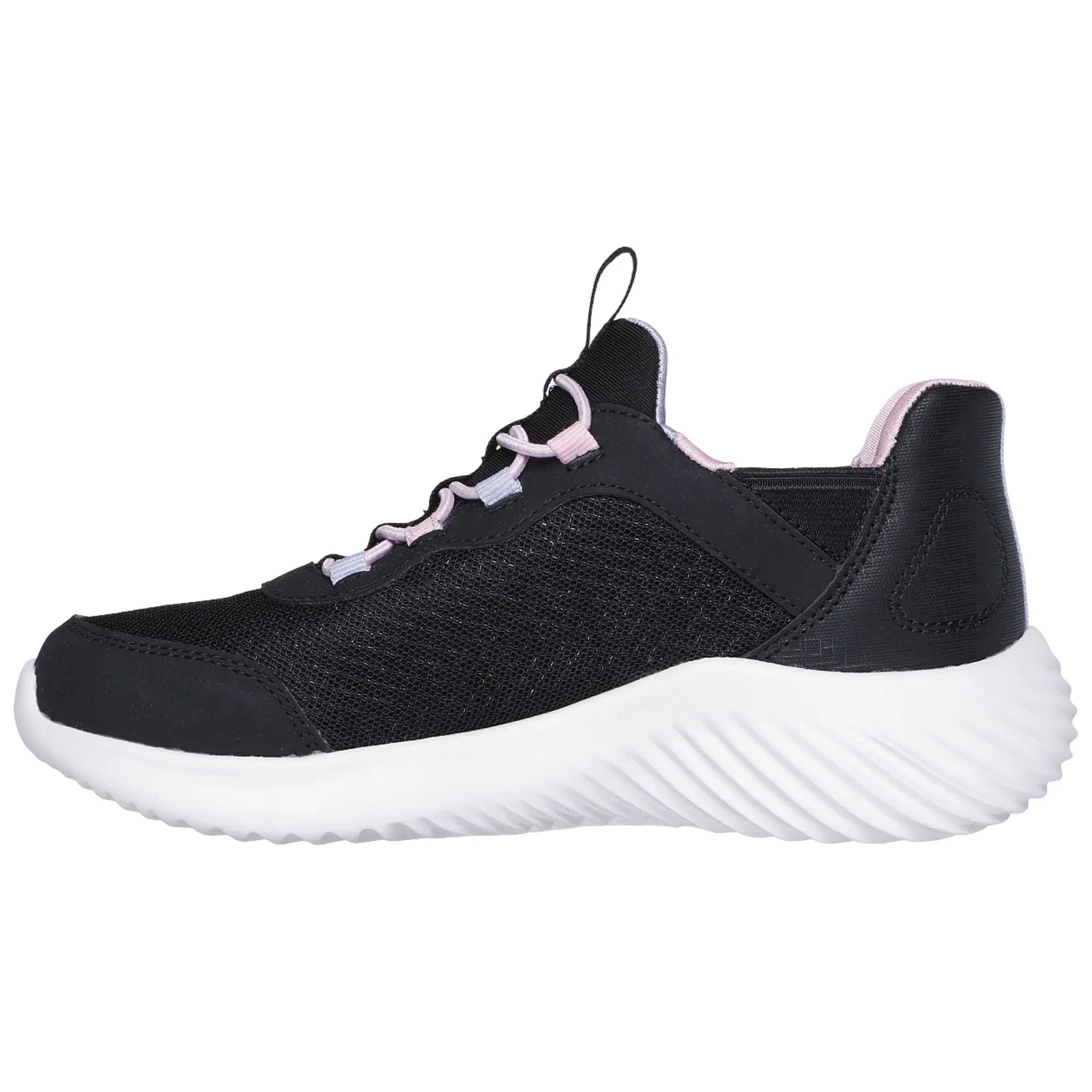 Skechers Junior Bounder Simple Cute Slip-Ins Trainers