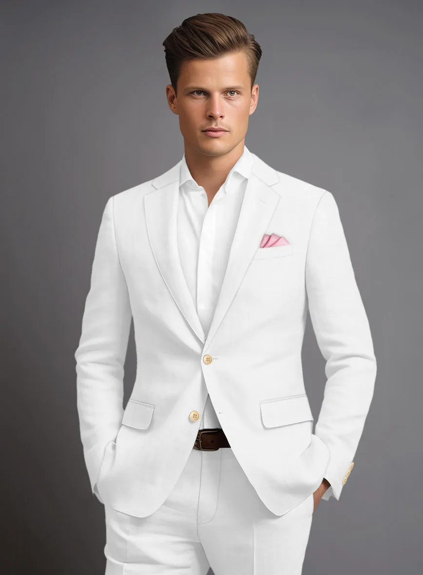 Solbiati White Linen Jacket