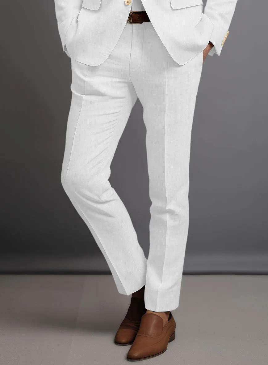 Solbiati White Linen Suit