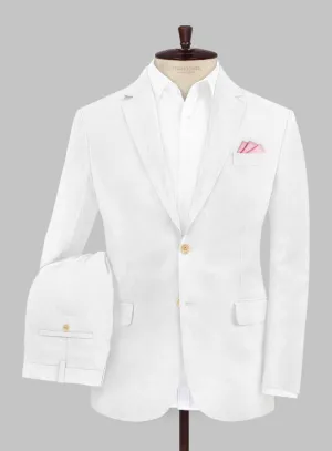 Solbiati White Linen Suit