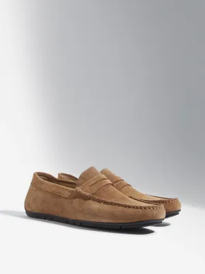 SOLEPLAY Mustard Suede Loafers