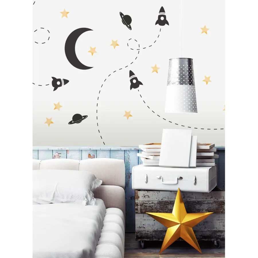 SPACE Exploration Wall Sticker Set