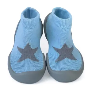 Step Ons Baby Sock Shoe (Blue Star)