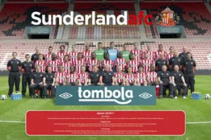 Sunderland AFC Official Team Portrait 2010/11 - GB Eye