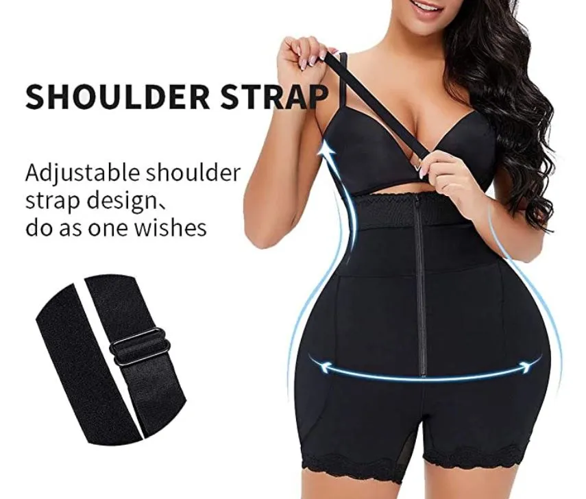 Those Curves! Padded Hip Enhancer - High-Waisted Tummy Control, Waist Slimming Shapewear