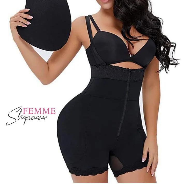 Those Curves! Padded Hip Enhancer - High-Waisted Tummy Control, Waist Slimming Shapewear