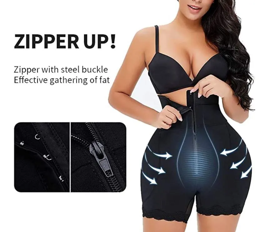 Those Curves! Padded Hip Enhancer - High-Waisted Tummy Control, Waist Slimming Shapewear