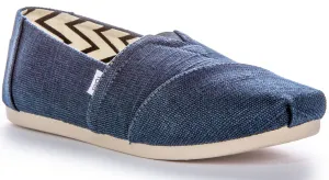 Toms Alpargata Heritage In Navy For Women