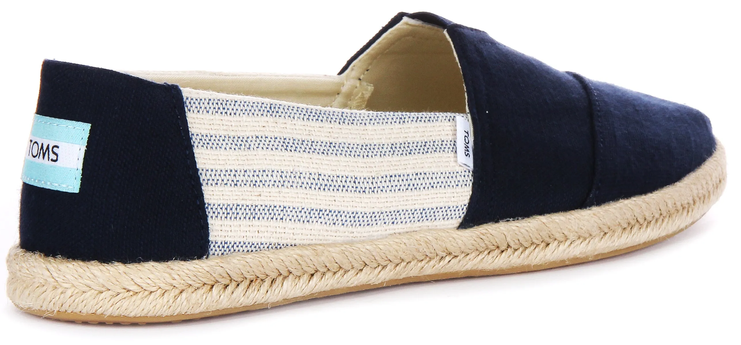 Toms Alpargata Rope In Navy Blue For Women