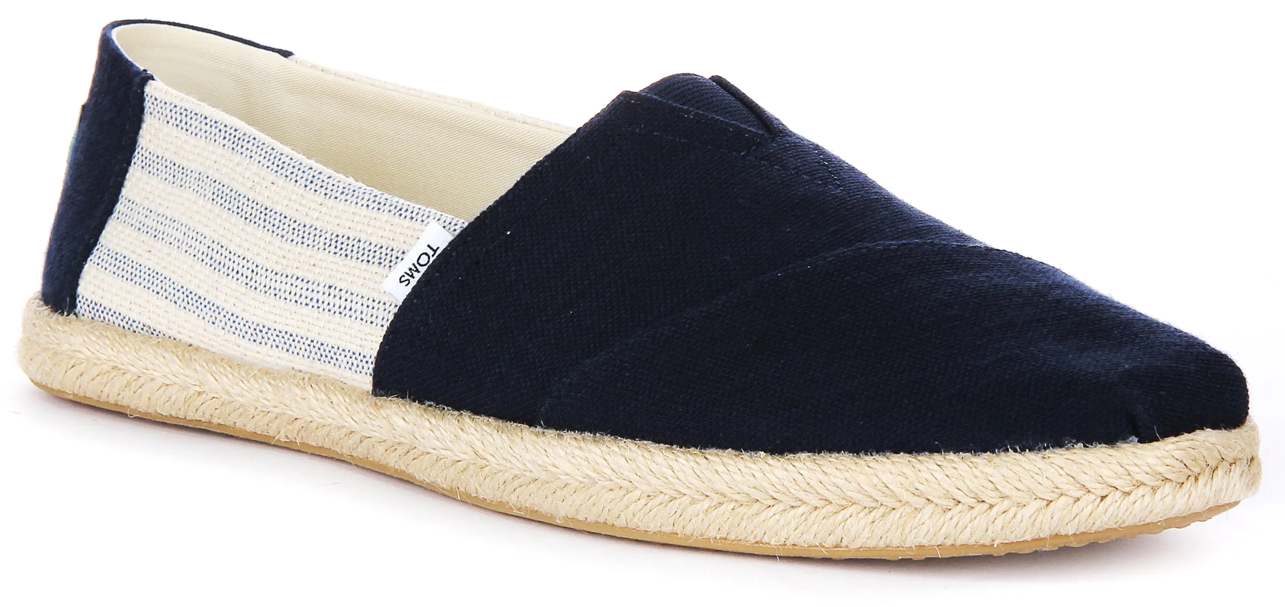 Toms Alpargata Rope In Navy Blue For Women