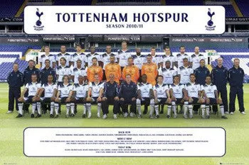 Tottenham Hotspur 2010/11 Official Team Portrait Poster - GB Eye (UK)