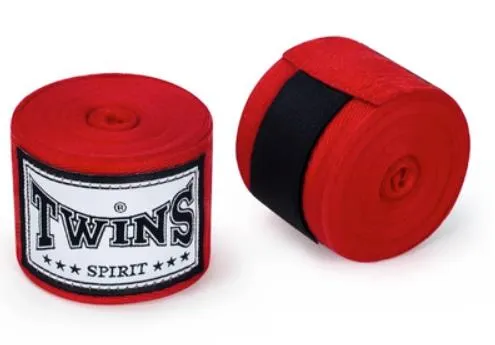 TWINS SPIRIT MUAY THAI BOXING HANDWRAPS CH-1 INELASTIC PREMIUM COTTON 5 M 7 COLOURS