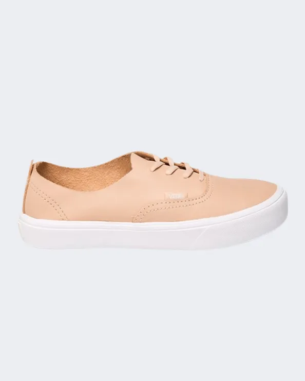 Vans Authentic Decon Lite Leather Women Lifestyle Shoes Beige/Amber Va38Ern5H