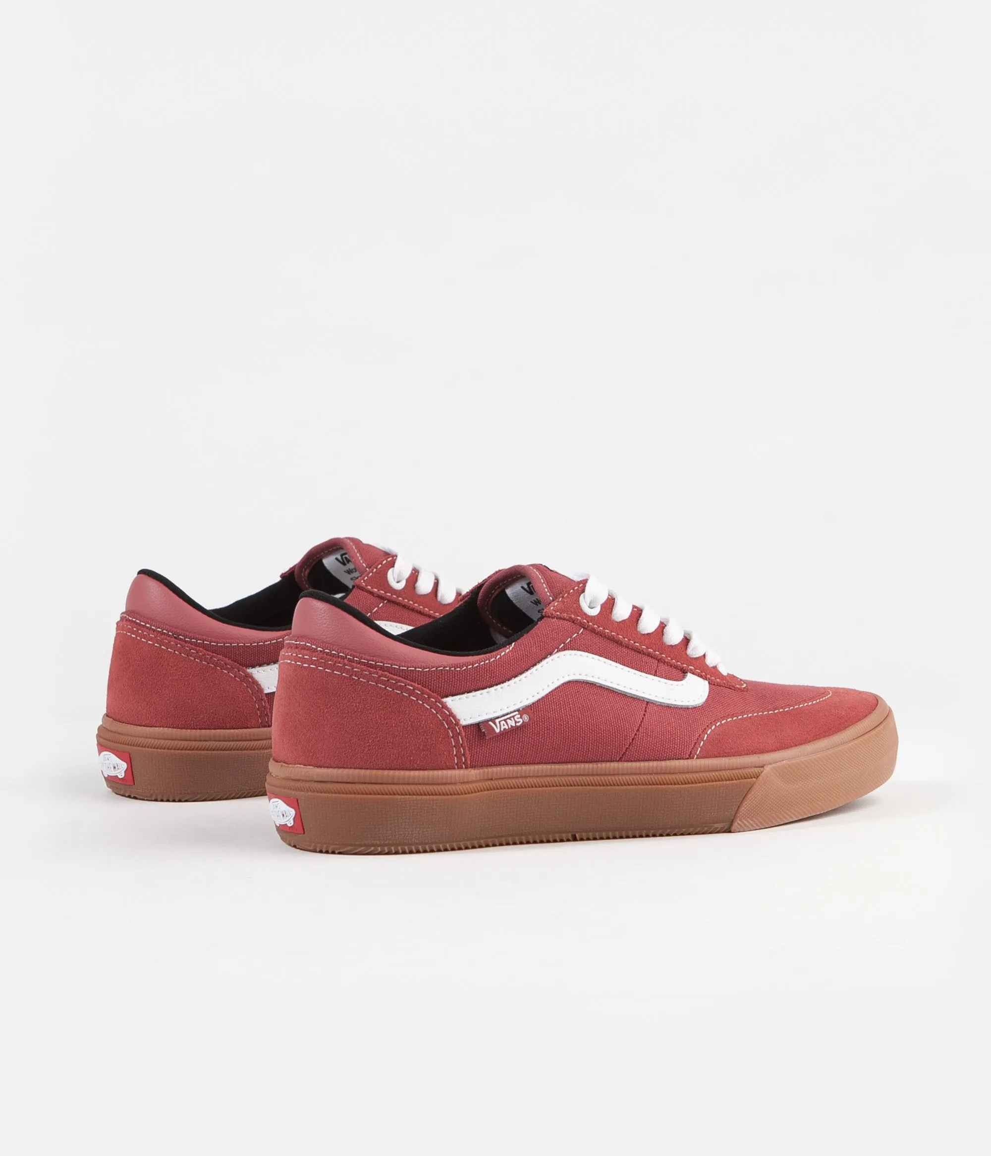 Vans Gilbert Crockett 2 Pro Shoes - (Gum) Mineral Red / True White