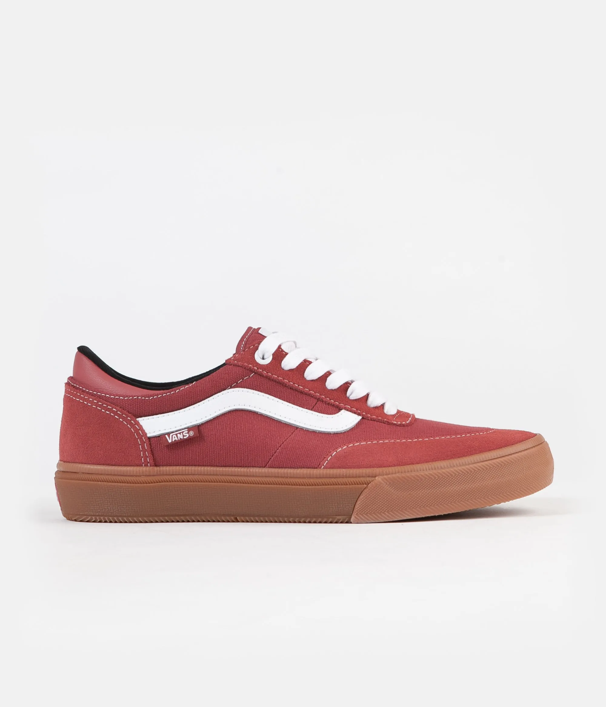 Vans Gilbert Crockett 2 Pro Shoes - (Gum) Mineral Red / True White