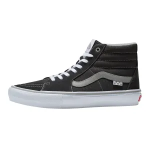 Vans Skate Sk8-Hi Dark Grey/White - Men's Shoes