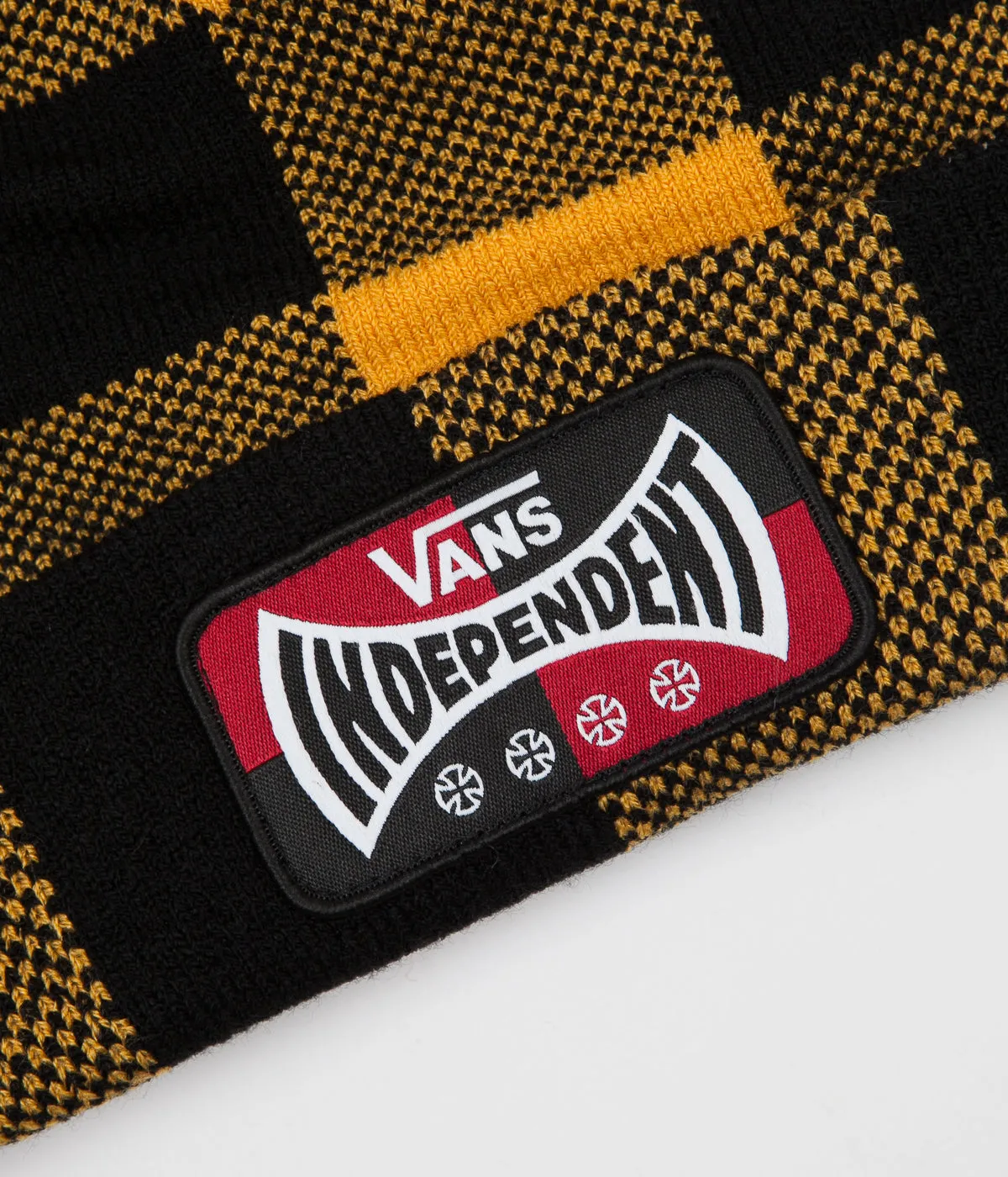 Vans x Independent Check Beanie - Sunflower