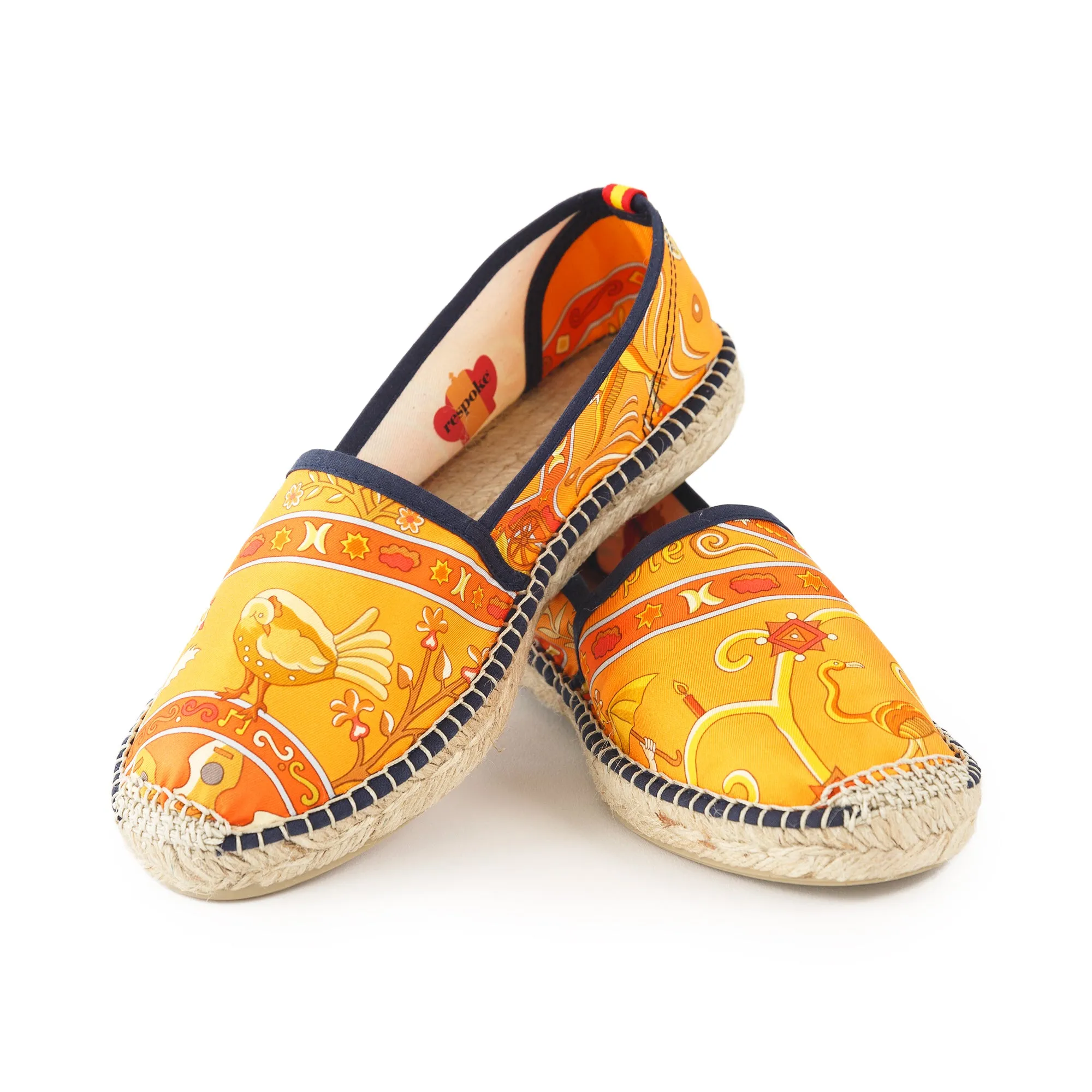 VENT Orange Classic Espadrilles