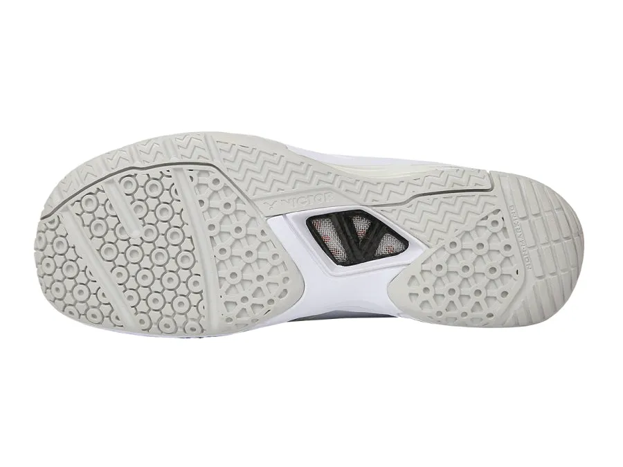 Victor A830IV-AH Performance Shoes (Brilliant White/Antarctic Gray)