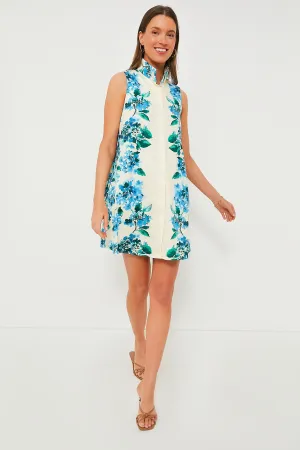 Water's Edge Hydrangea Sleeveless Charlie Dress