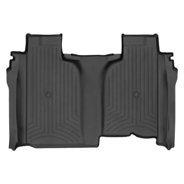 Weathertech 4414365V - DigitalFit™ 2nd Row Black Molded Floor Liner