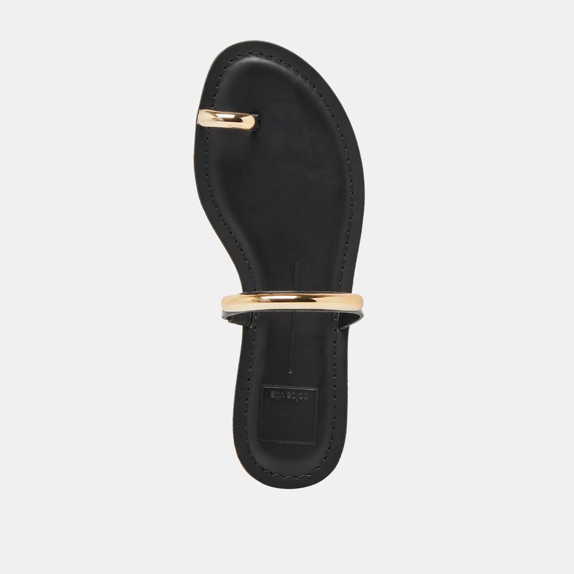 WINK SANDALS BLACK LEATHER