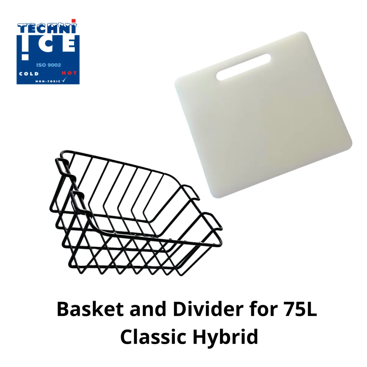 Wire Basket & Divider for 75L Classic Hybrid/Hardcore Ice Box