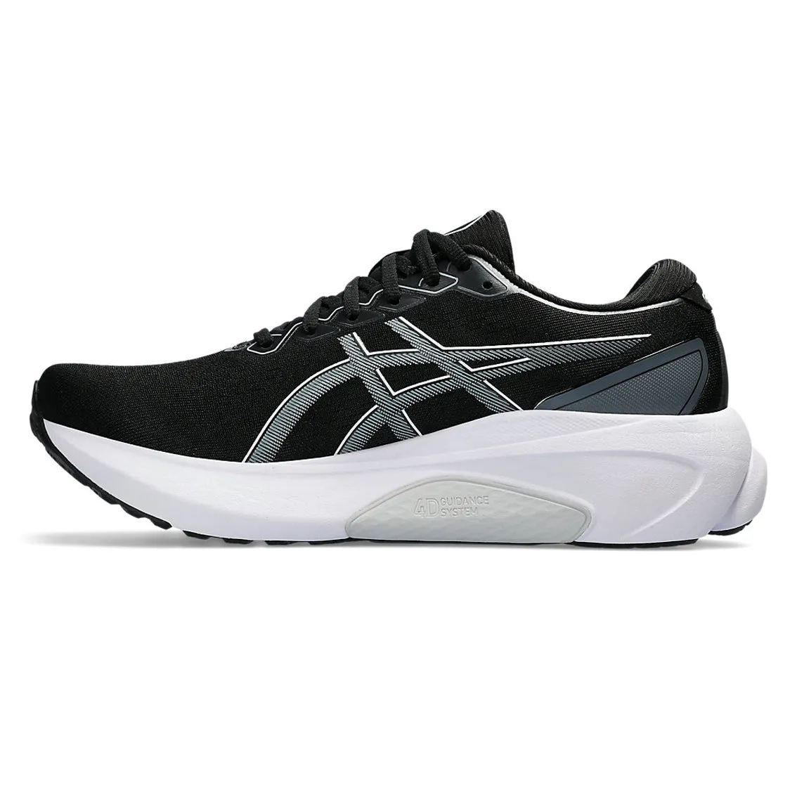 Womens ASICS GEL-Kayano 30 - Black / Sheet Rock