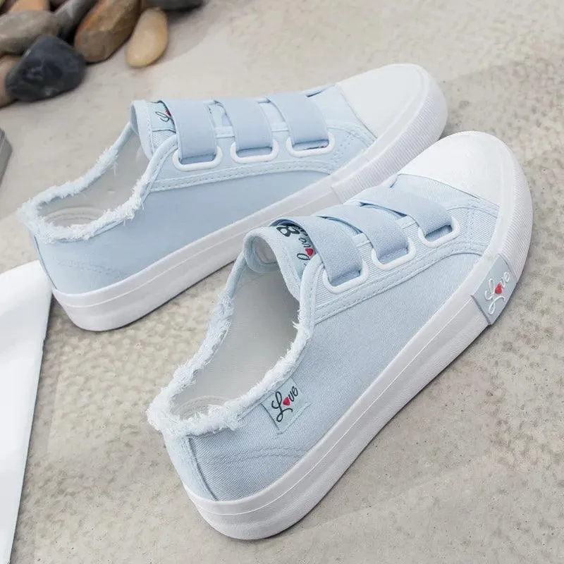 Women's Casual Shoes Flat Fashion Breathable Canvas 06-LYD222