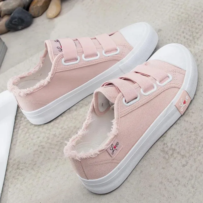 Women's Casual Shoes Flat Fashion Breathable Canvas 06-LYD222