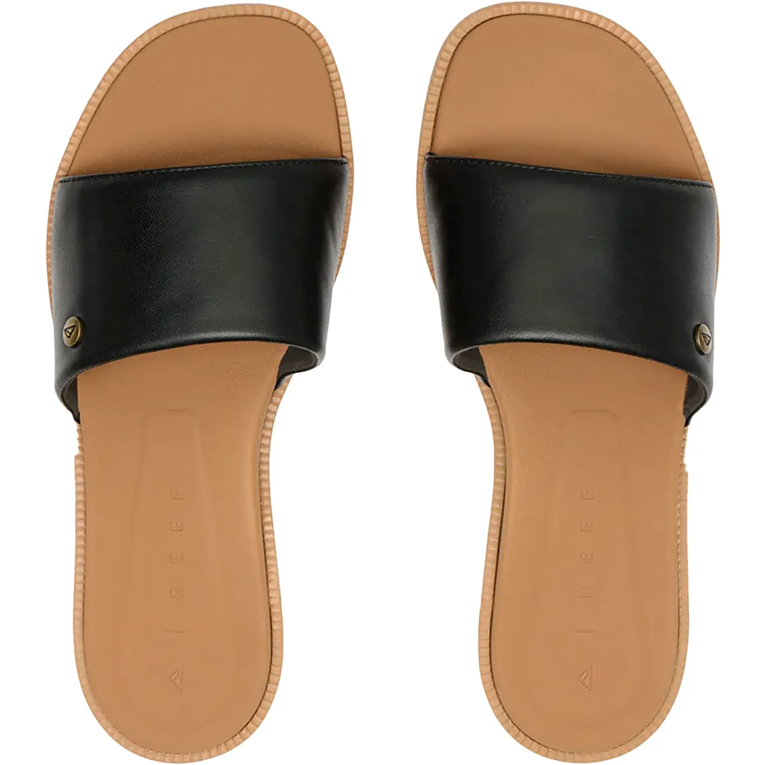 Women's REEF Sunny Arrianah Black/Tan Synthetic