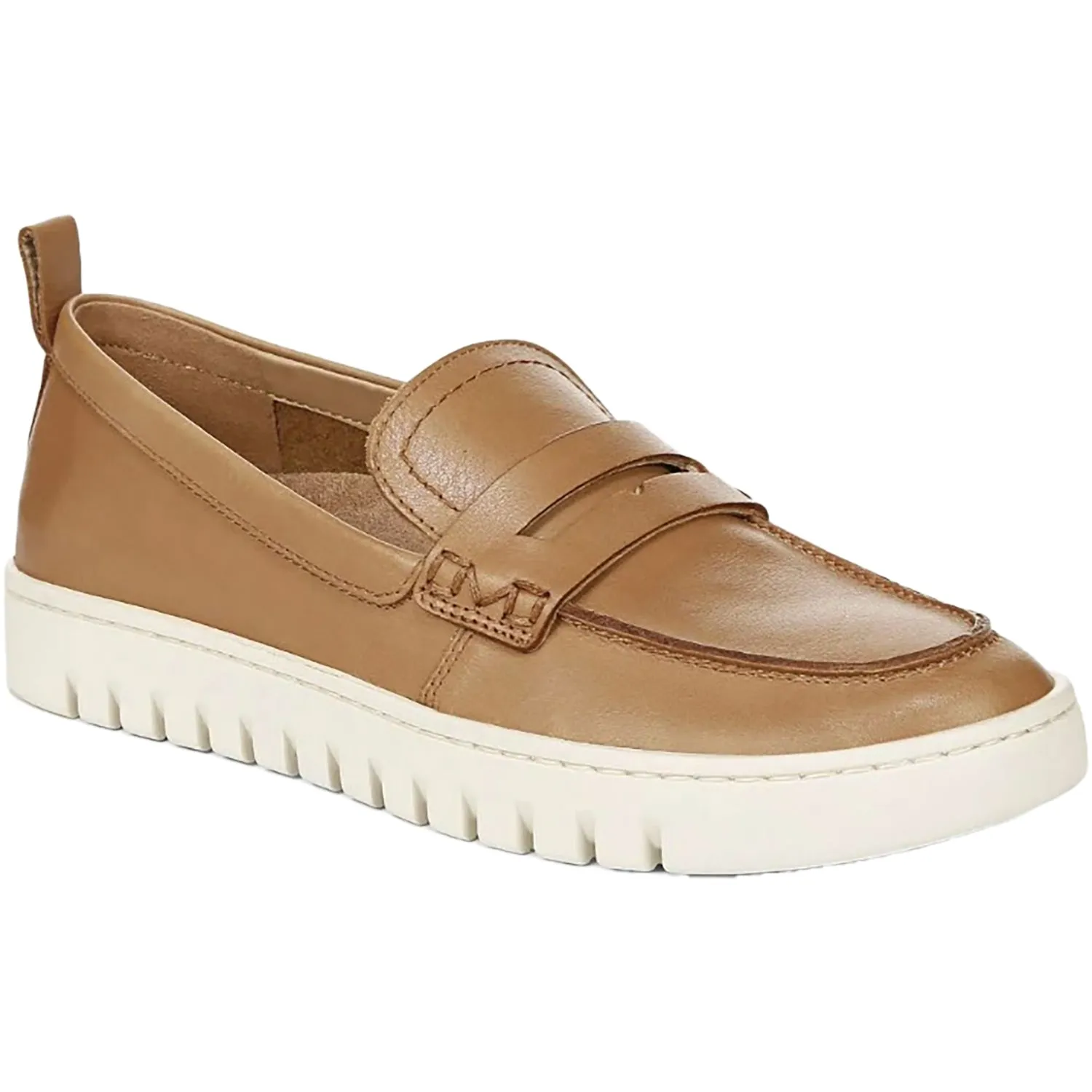 Women's Vionic Uptown Loafer Camel Leather