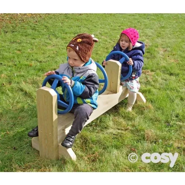 Wooden Driving Bench