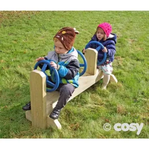 Wooden Driving Bench