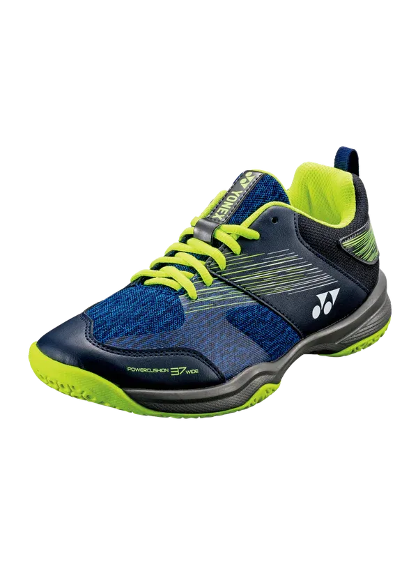 Yonex Power Cushion 37 Wide Shoes(Navy/Yellow) 2023