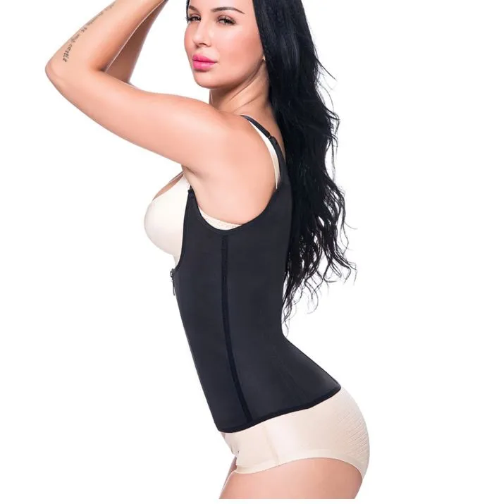 Zip and Clip Neoprene Waist Trainer Vest