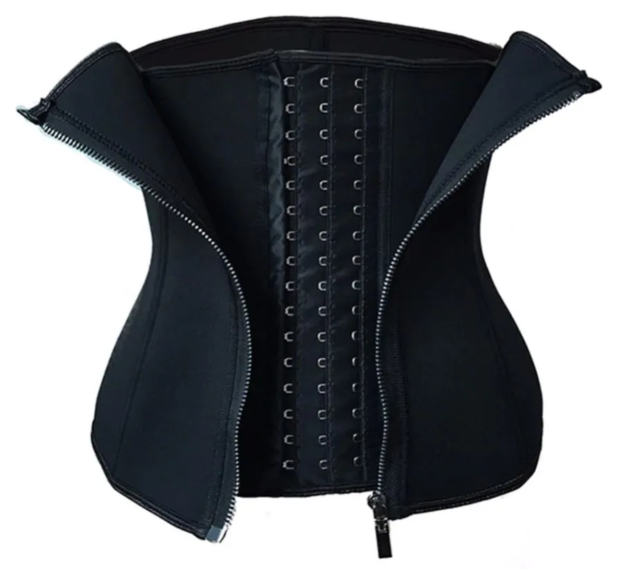 Zip and Clip Strapless Neoprene Waist Trainer