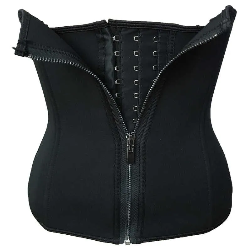 Zip and Clip Strapless Neoprene Waist Trainer