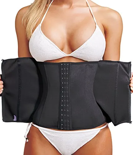 Zip and Clip Strapless Neoprene Waist Trainer