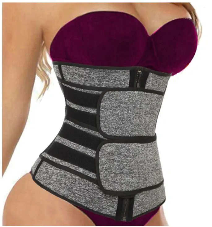 Zip and Fasten Neoprene Waist Trainer