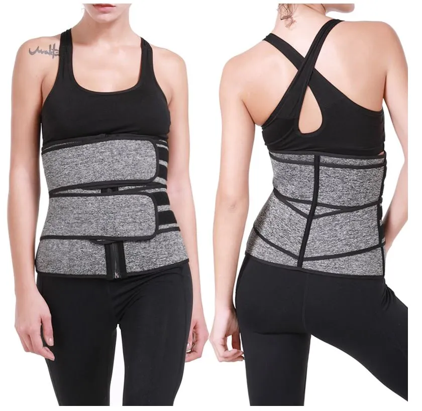 Zip and Fasten Neoprene Waist Trainer