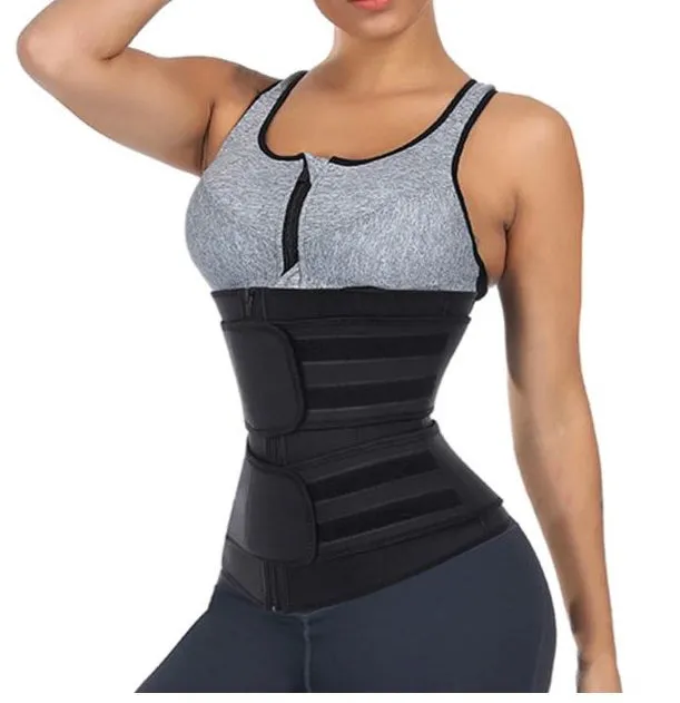 Zip and Fasten Neoprene Waist Trainer